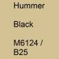 Preview: Hummer, Black, M6124 / B25.